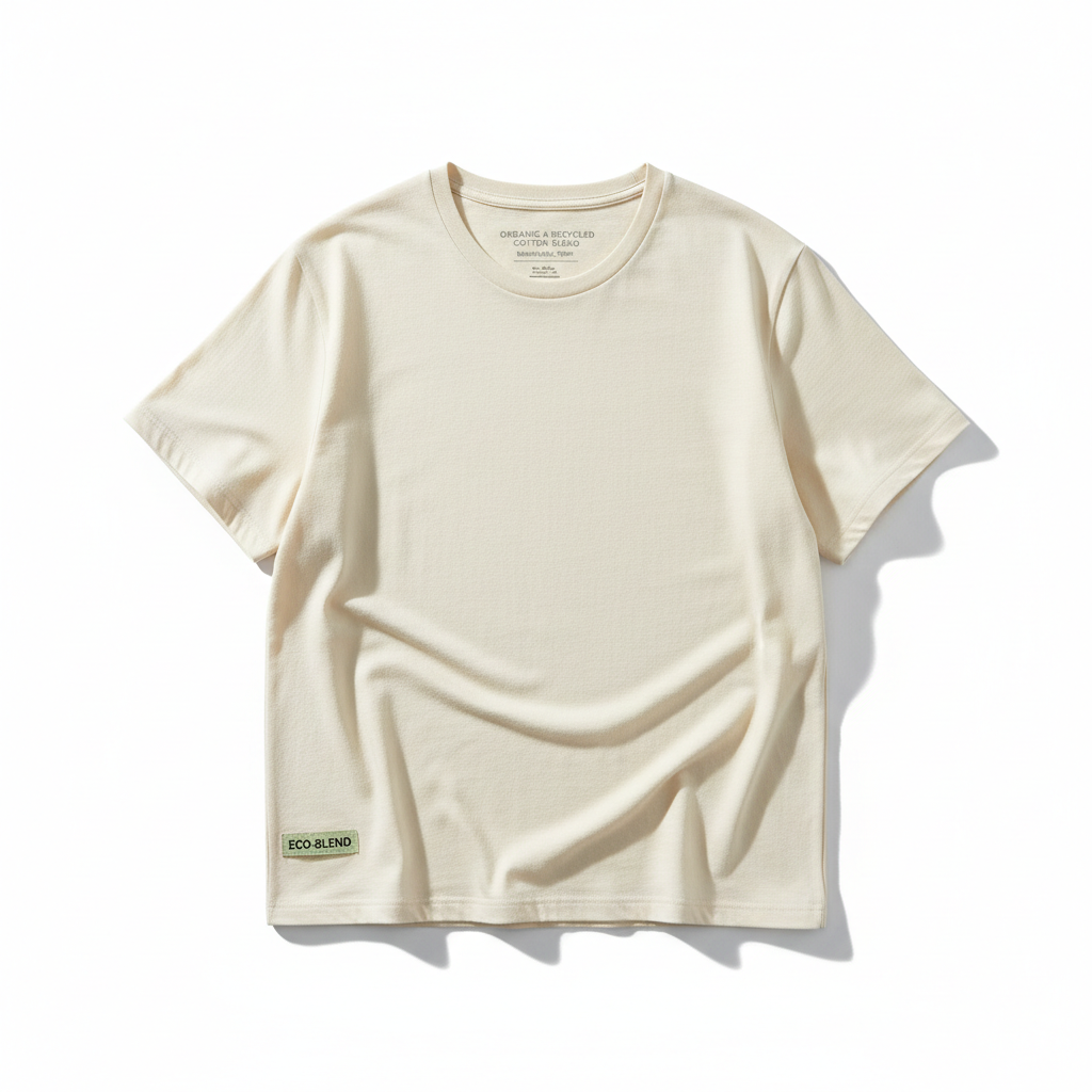 Organic Cotton-Blend Recycled Tee
